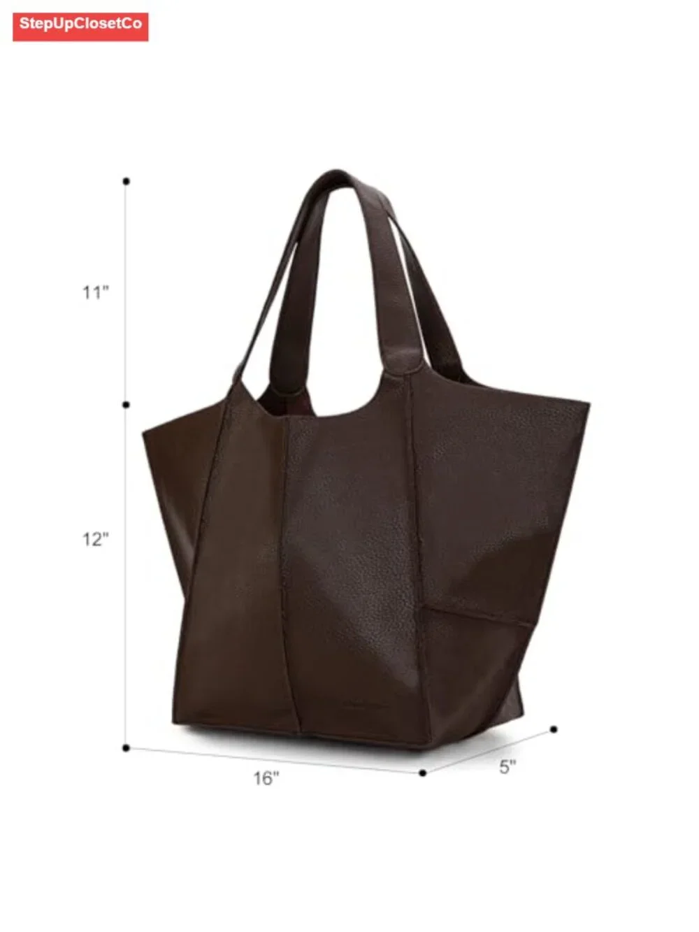 Tote Bag for Women Large Vegan Leather Hobo Purse Handbag Work Shoulder Bag